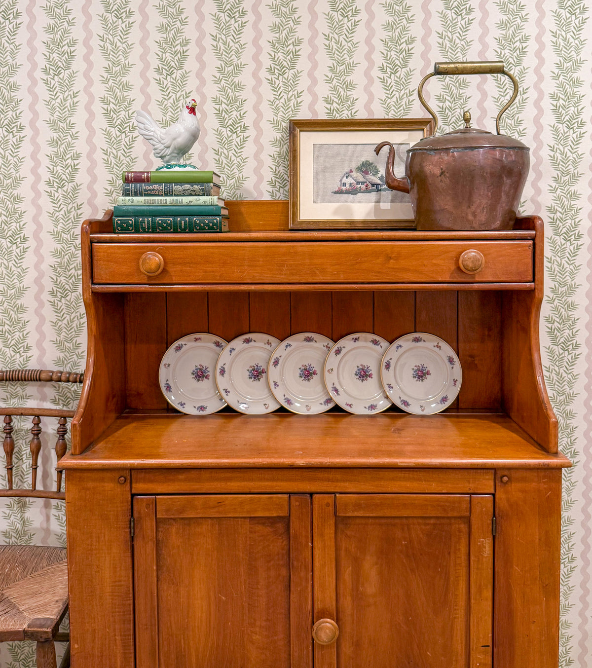 Cherry Farmhouse Cupboard - Early 1900's